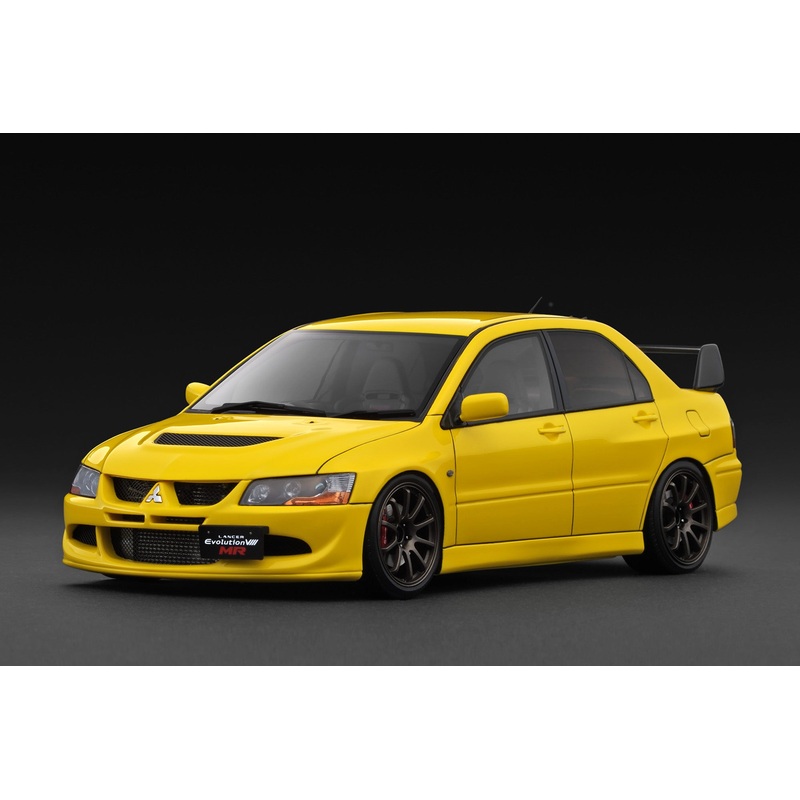 *PREORDER* Ignition Model 1:18 Mitsubishi Lancer Evolution VIII MR (CT9A) in Yellow