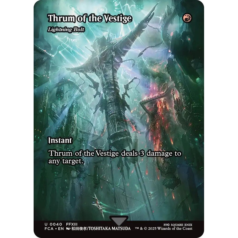 Thrum of the Vestige – Lightning Bolt (Showcase) [FINAL FANTASY : Through the Ages]