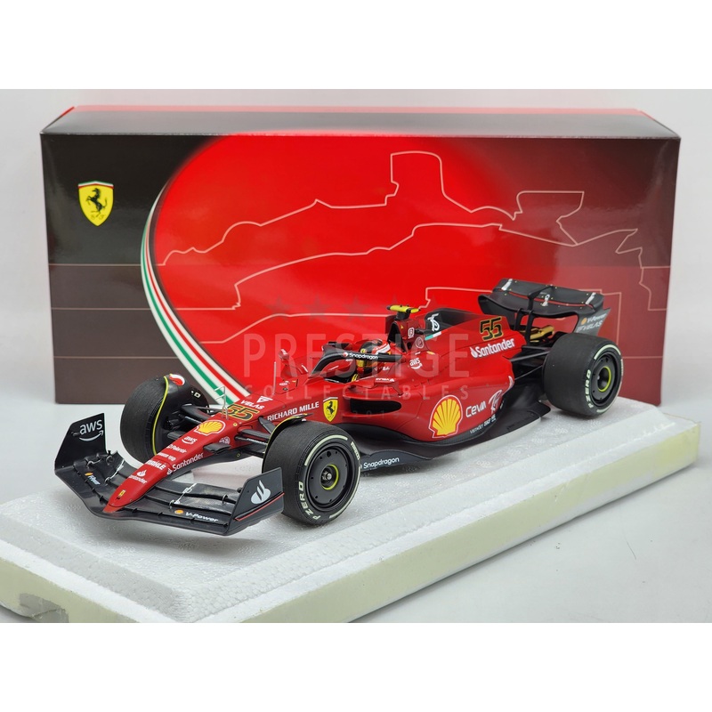 BBR 2022 Ferrari F1-75 Australian Grand Prix Formula 1 Carlos Sainz Red 1:18 – New