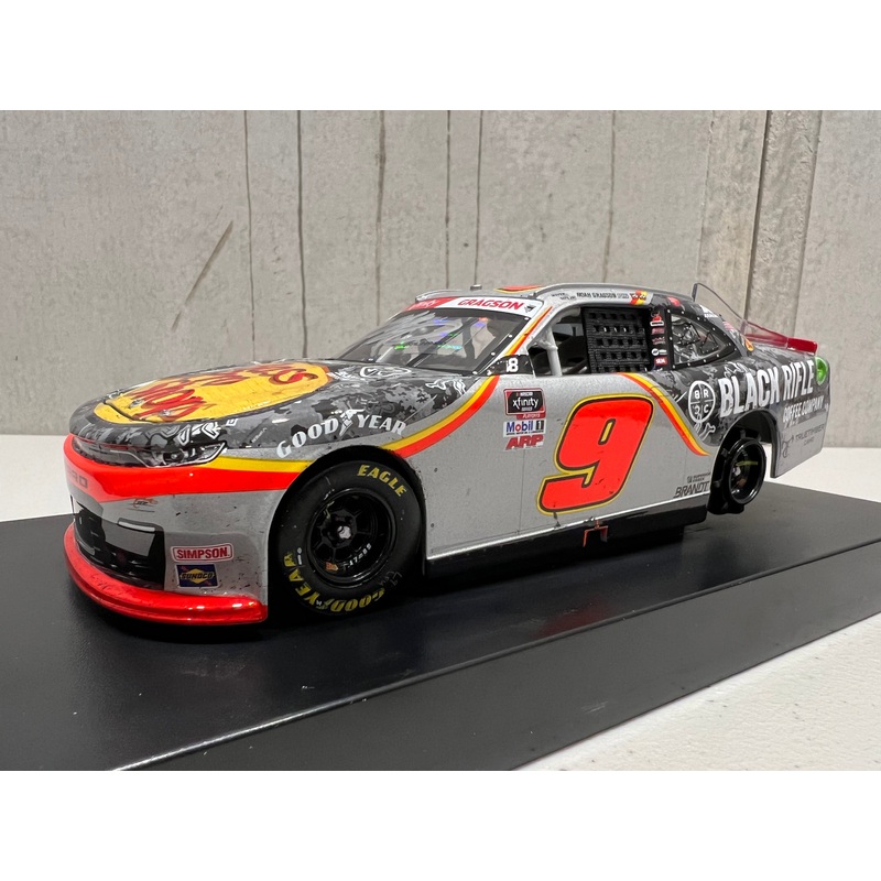 NOAH GRAGSON 2021 BASS PRO/TRUETIMBER/BLACK RIFLE MARTINSVILLE WIN 1:24 AUTOGRAPHED ARC DIECAST