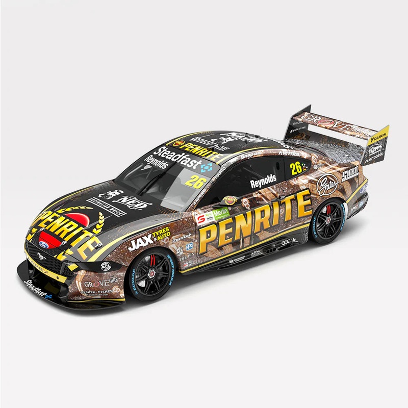 *PRE-ORDER* 1:43 Penrite Racing #26 Ford Mustang GT – 2022 Darwin Triple Crown Indigenous Round – Authentic Collectables
