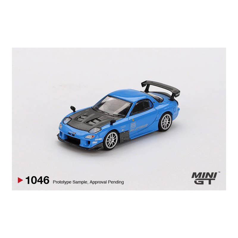 *PREORDER* MINI GT 1:64 Mazda RX-7 (FD3S) RE Amemiya in Light Blue