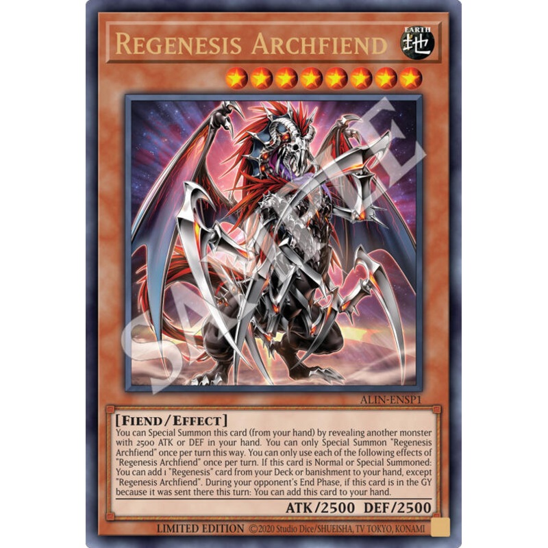 Regenesis Archfiend [ALIN-ENSP1] Ultra Rare