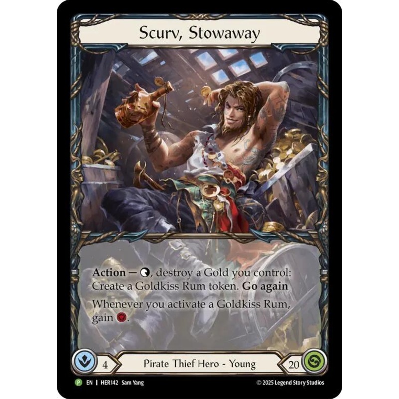 Scurv, Stowaway [HER142] (Promo)  Rainbow Foil
