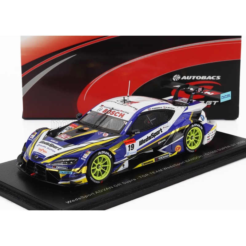 TOYOTA | SUPRA GR TEAM WEDSSPORT BANDOH N 19 GT500 CLASS SUPER GT 2020 YUJI KUNIMOTO – RITOMO MIYATA