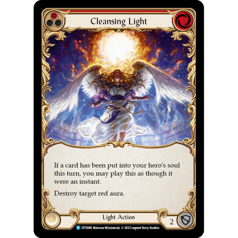 Cleansing Light (Red) [DTD088] (Dusk Till Dawn)  Rainbow Foil