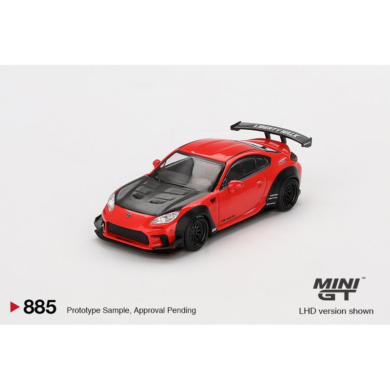 Mini GT 1:64 Toyota GR86 LBNation Red (MGT00885-CH)