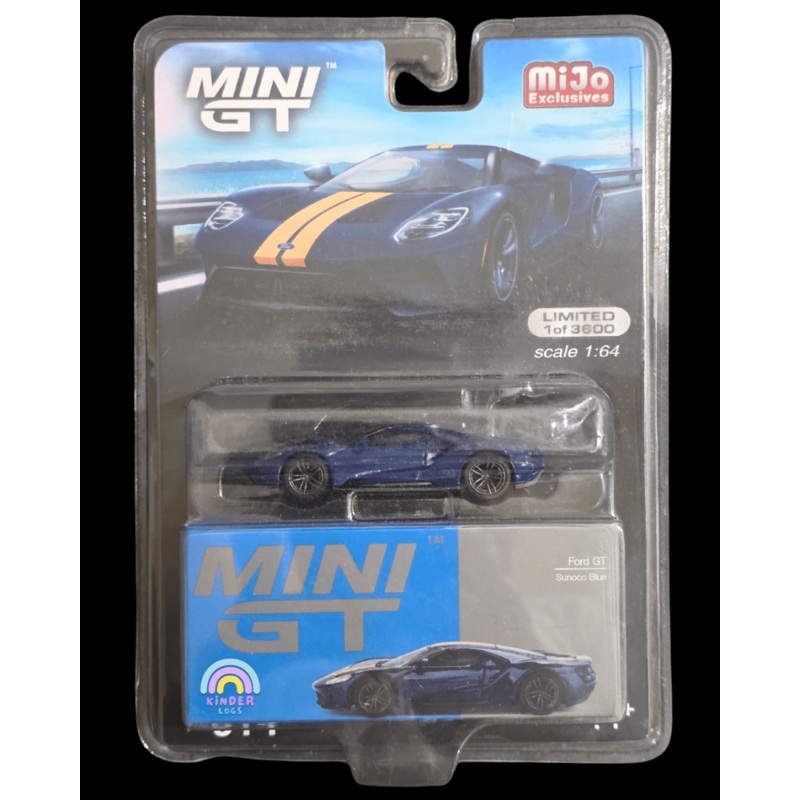 Mini GT Ford GT – Sunoco Blue – Mijo Exclusives