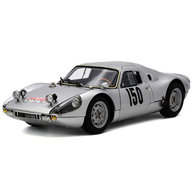 Porsche 904 Carrera GTS #150 Eugen Bohringer – Rolf Wutherich 2nd Place Rallye Monte Carlo (1965) Limited Edition to 1500 pieces Worldwide 1/18 Diecast Model Car by CMC