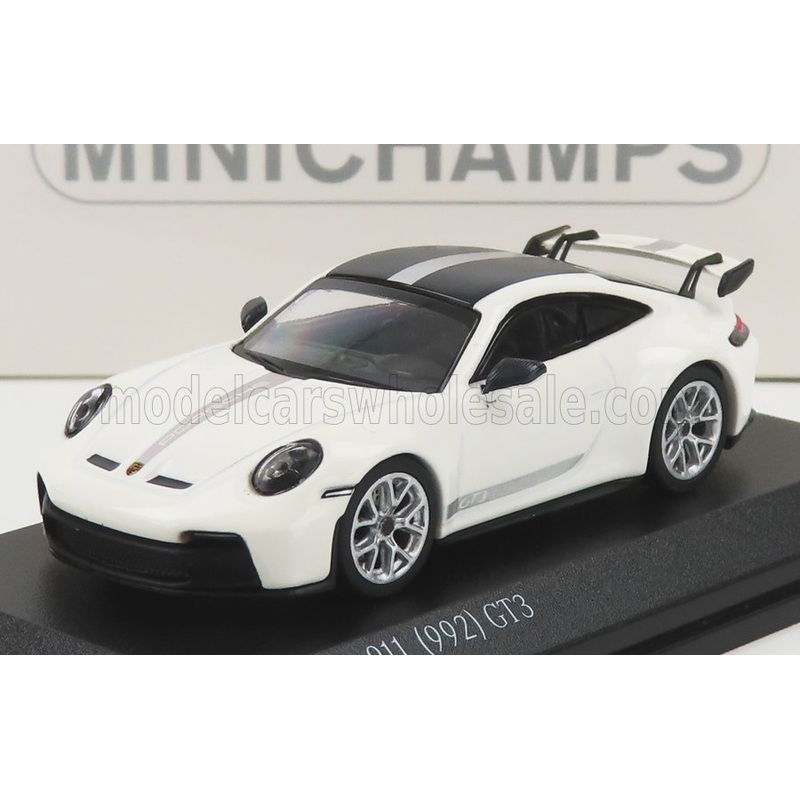 PORSCHE – 911 992 GT3 COUPE 2021 – WHITE BLACK