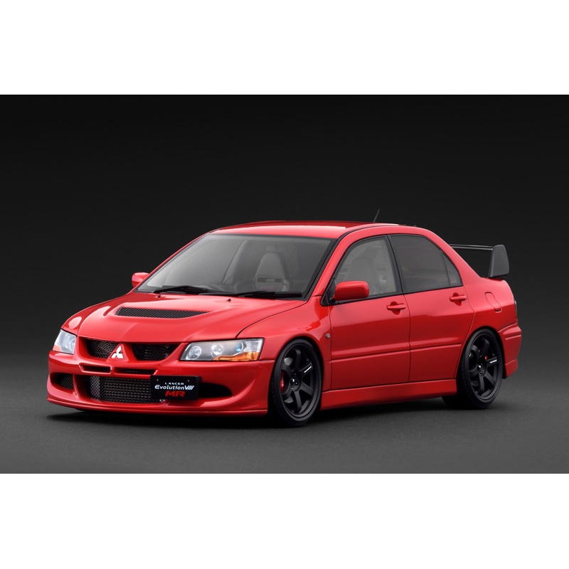 *PREORDER* Ignition Model 1:18 Mitsubishi Lancer Evolution VIII MR (CT9A) Red