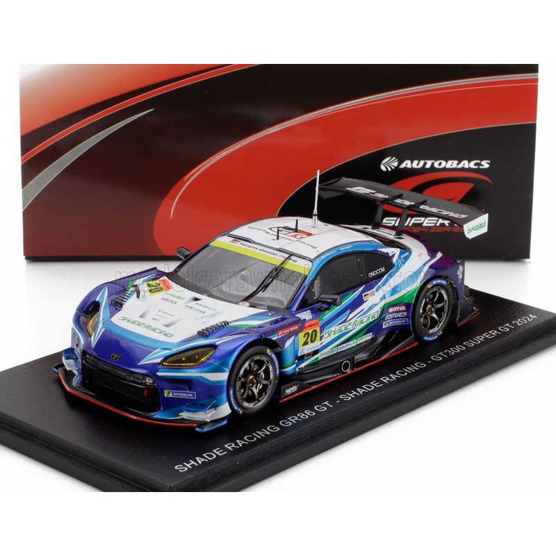 TOYOTA | GR86 GT TEAM SHADE RACING N 20 GT300 CLASS SUPER GT 2024 KATSUYUKI HIRANAKA – EIJIRO SHIMIZU