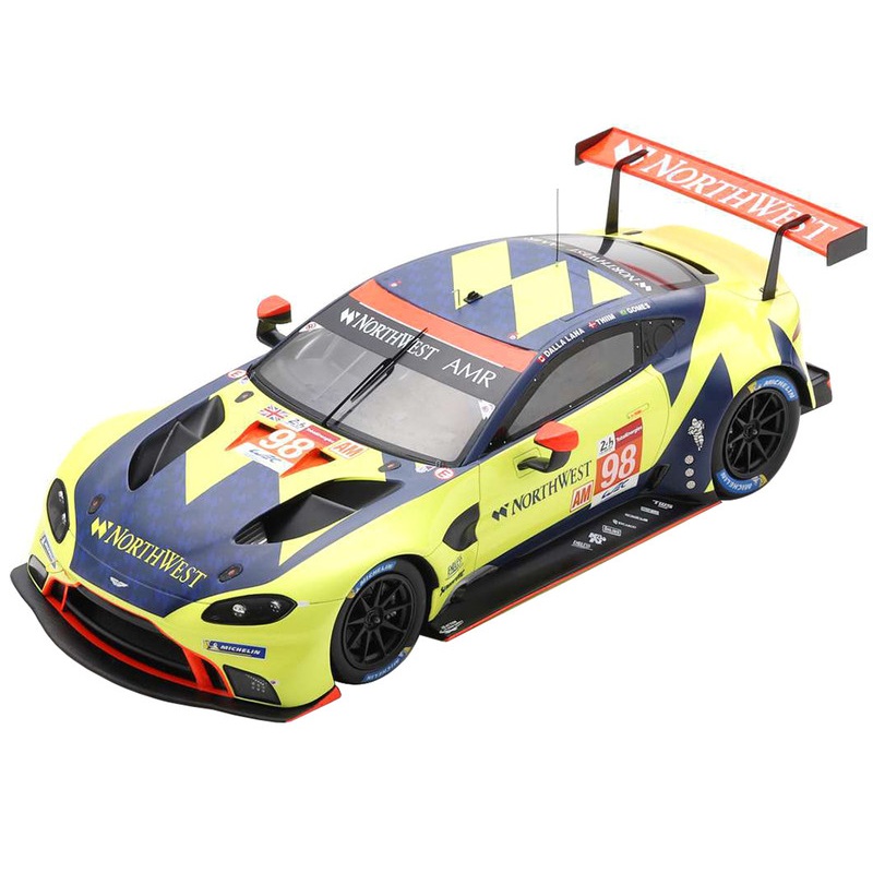 Aston Martin Vantage AMR #98 Marcos Gomes – Paul Dalla Lana – Nicki Thiim Aston Martin Racing LMGTE Am Class 24 Hours of Le Mans (2021) 1/18 Model Car by Spark
