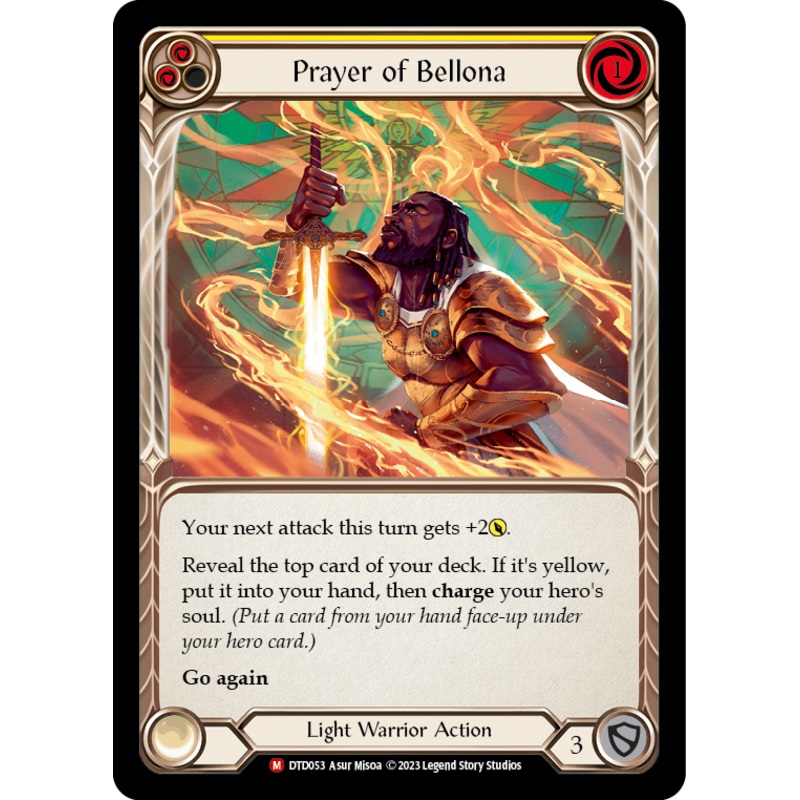 Prayer of Bellona [DTD053] (Dusk Till Dawn)  Rainbow Foil
