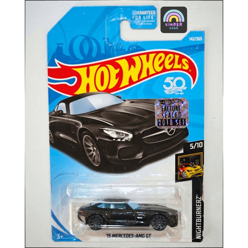 50th Anniversary Hot Wheels 2015 Mercedes AMG GT