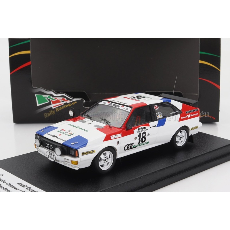 AUDI | QUATTRO N 18 RALLY BANDAMA 1981 A.CHOTEAU – P.Y.BUREL
