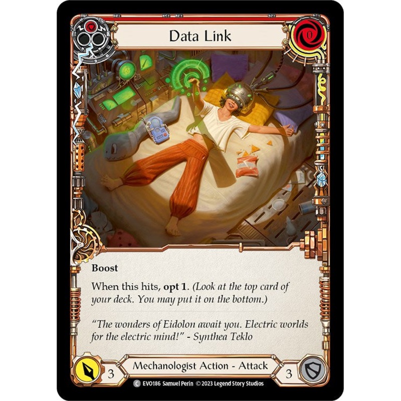 Data Link (Red) [EVO186] (Bright Lights)