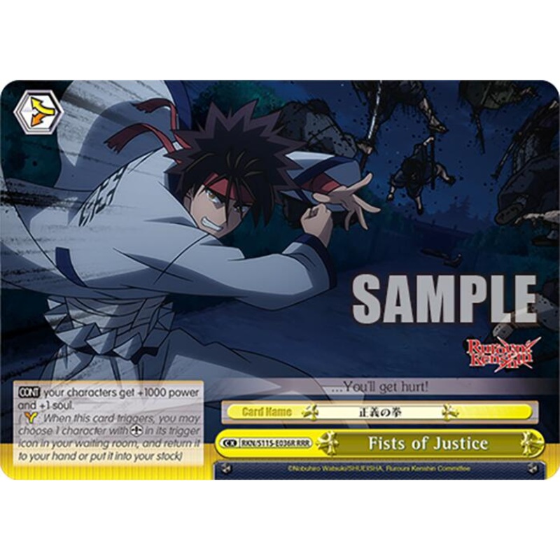 Fists of Justice (RKN/S115-E036R RRR) [Rurouni Kenshin]