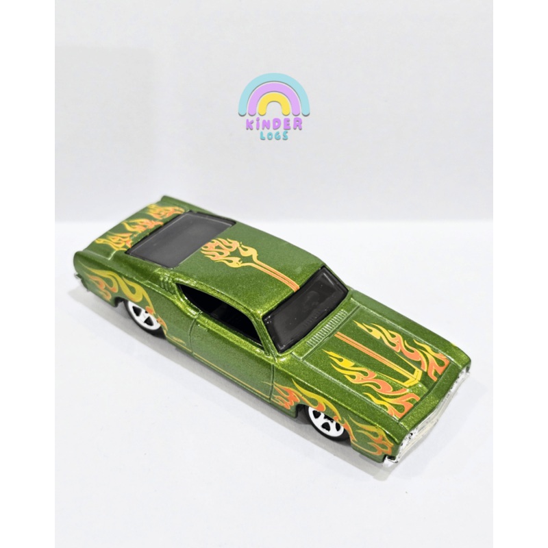 Hot Wheels 1969 Ford Torino Talladega – Green (Uncarded – New)