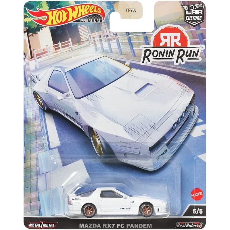 Hot Wheels HCJ86 Car Culture Ronin Run – Mazda RX7 FC Pandem