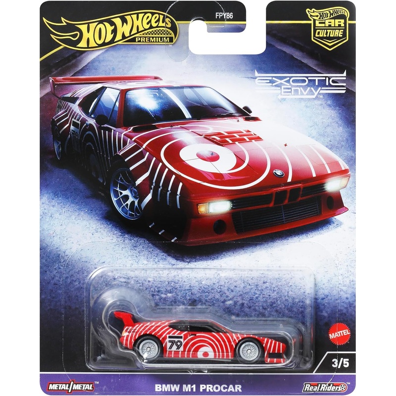 Hot Wheels HKC79 Exotic Envy – BMW M1 PROCAR