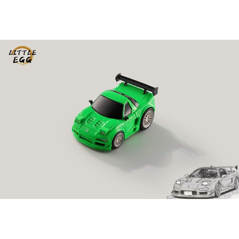 KR X Little Egg 1:64 Honda NSX Egg Car Green