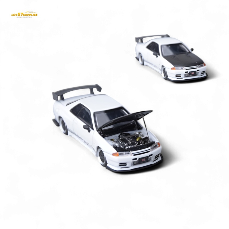(Pre-Order) Focal Horizon Skyline GT-R R32 Top Secret Modified VR32 – White 1:64