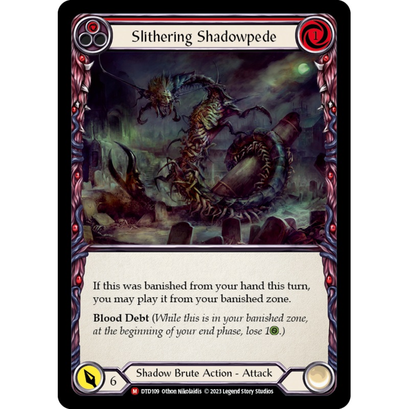 Slithering Shadowpede [DTD109] (Dusk Till Dawn)