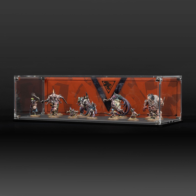 Display Case for Warhammer 40,000 Kill Team: Gellerpox Infected