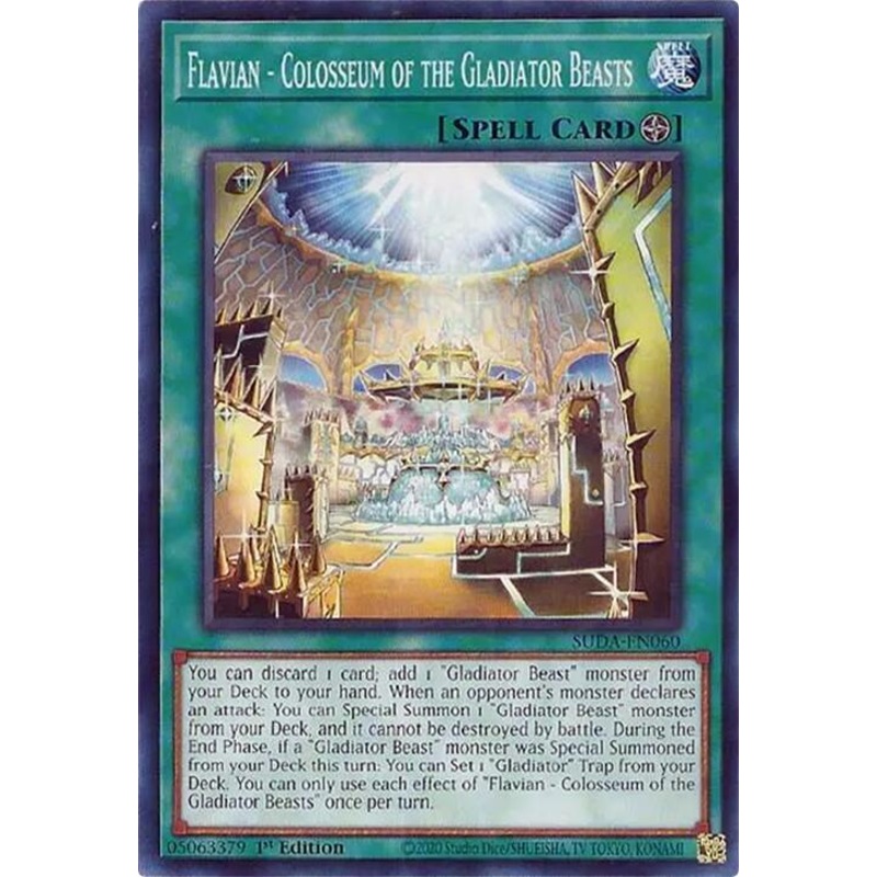 Flavian – Colosseum of the Gladiator Beasts [SUDA-EN060] Common