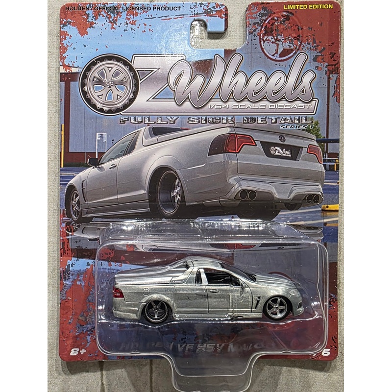 OZ WHEELS – HSV VF MALOO FSD – RAW CHASE EDITION – SERIES 1 – 1:64 SCALE DIECAST