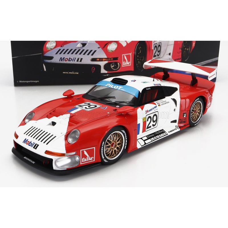 PORSCHE | 911 GT1 3.2L TURBO TEAM SOCIETE JB N 29 24h LE MANS 1997 A.FERTE – J.VON GARTZEN – O.THEVENIN