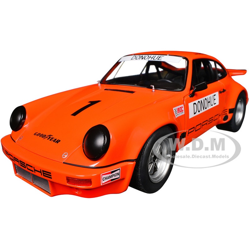 Porsche 911 RS 3.0 #1 Mark Donohue Winner IROC Daytona (1974) Competition Series 1/18 Diecast Model Car by Solido