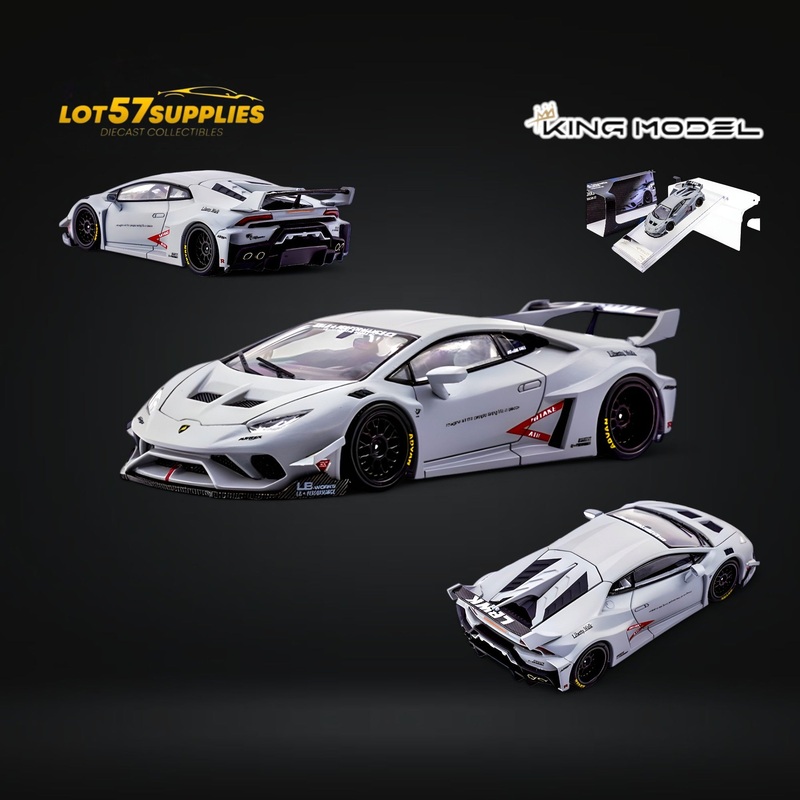 (Pre-Order) King Model LBWK Huracan – Air Force Grey 1:64