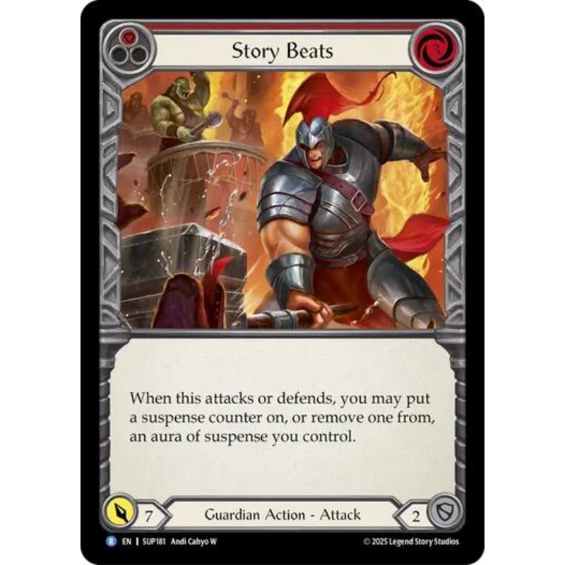 Story Beats (Red) [SUP181] (Super Slam)