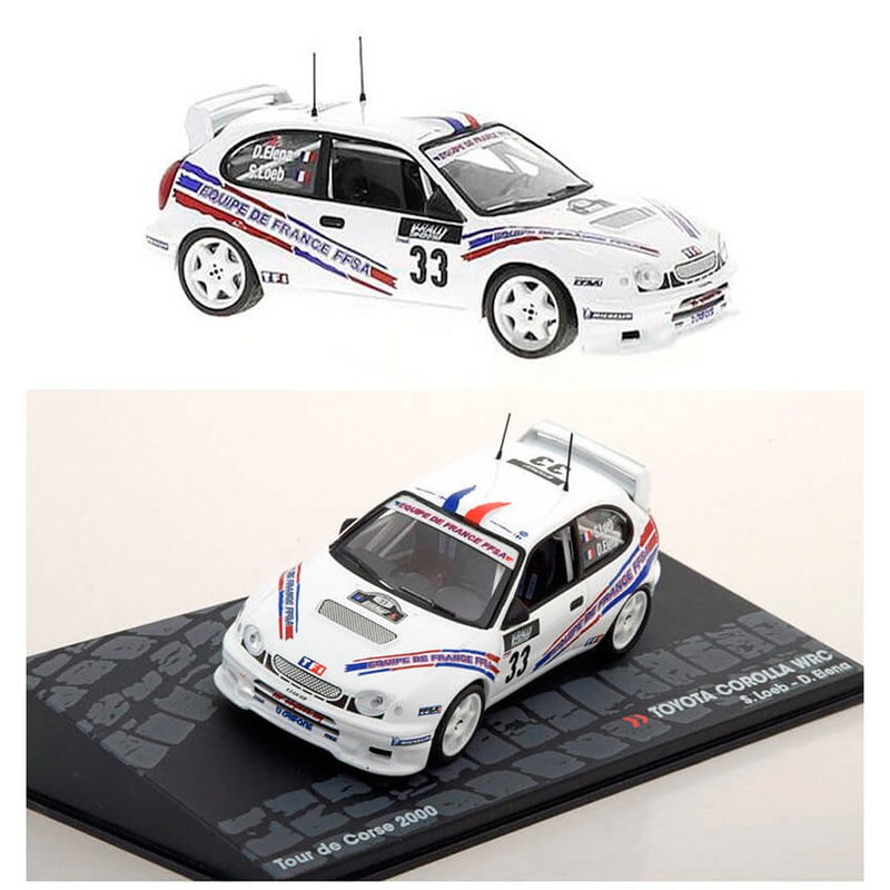 Toyota Corolla WRC #33 Tour De Corse 2000 Loeb / Elena (1:43)