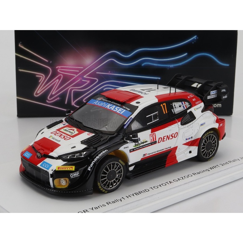 TOYOTA | YARIS GR HYBRID RALLY1 TEAM TOYOTA GAZOO RACING WRT N 17 2nd RALLY JAPAN 2023 SEBASTIAN OGIER – VINCENT LANDAIS