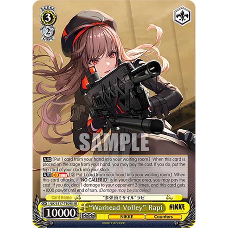Warhead Volley Rapi (NIK/S117-TE09S SR) [GODDESS OF VICTORY: NIKKE]