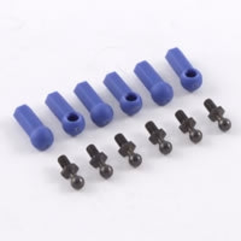 Ball Cups with Ball Studs – Blue (6)