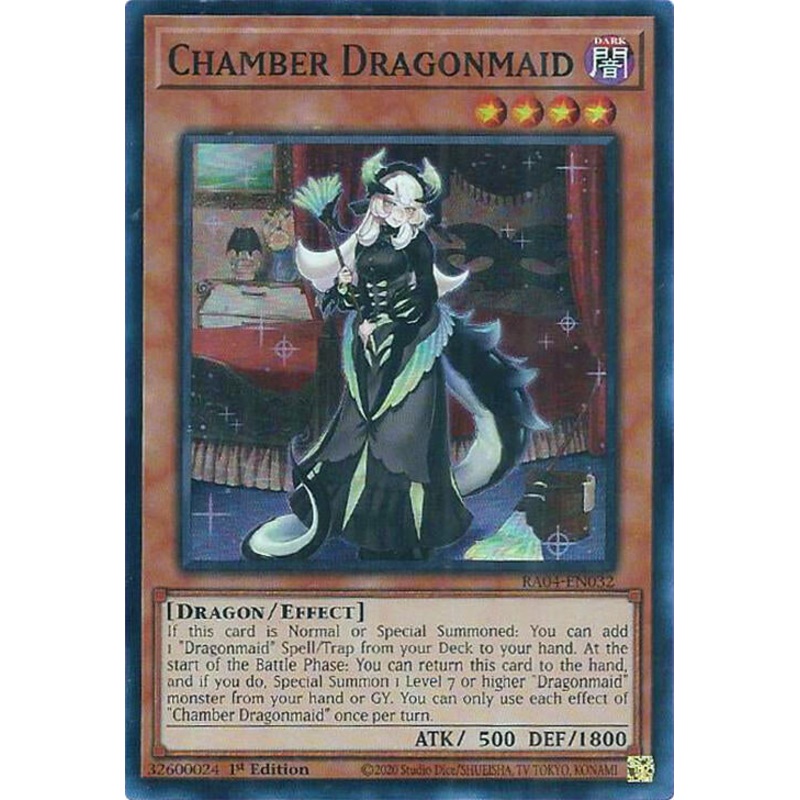 Chamber Dragonmaid [RA04-EN032] Super Rare