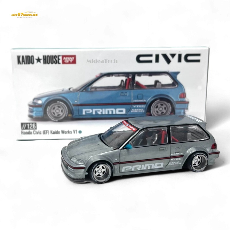 CHASE KAIDO House Honda Civic EF Tahitian Green V1 1:64
