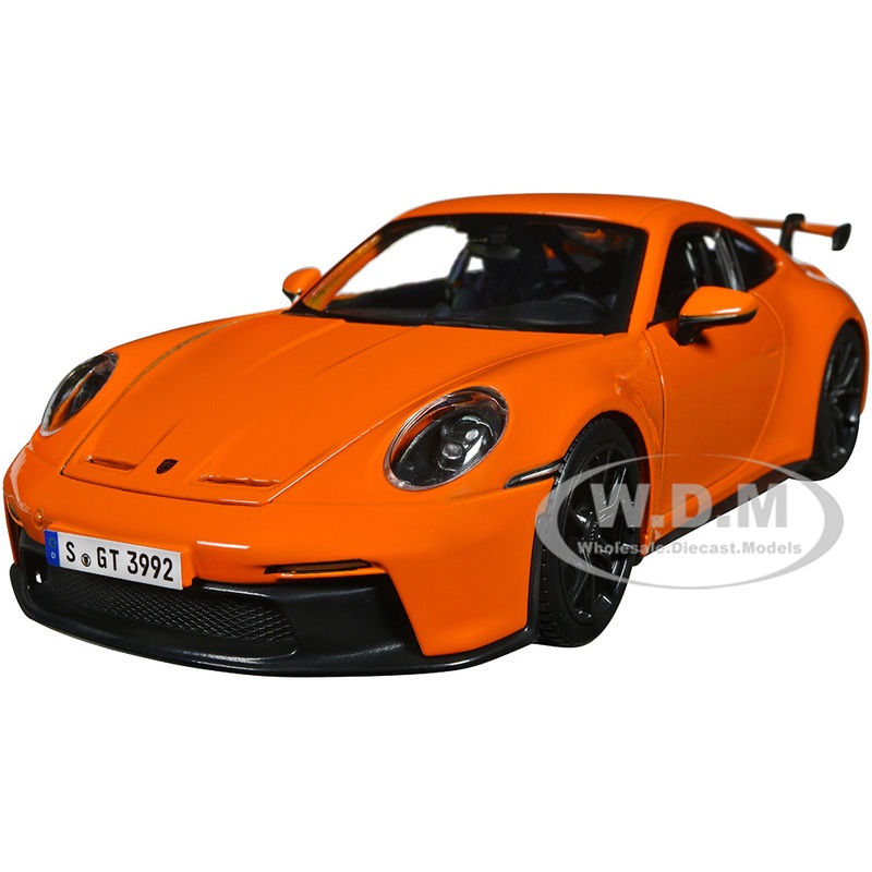 Porsche 911 GT3 Orange 1/24 Diecast Model Car by Bburago