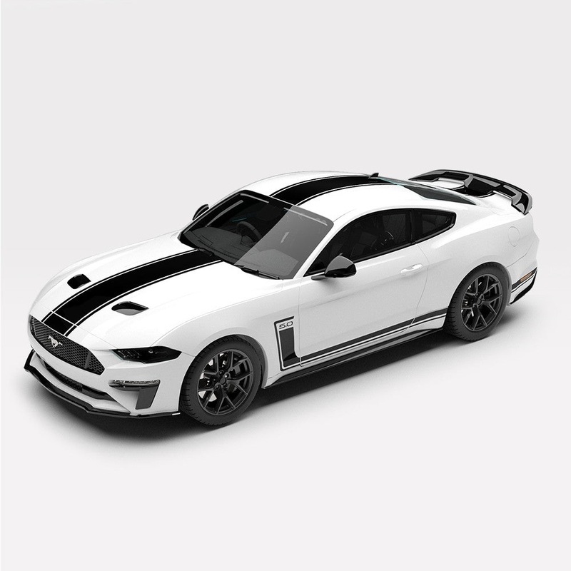*PRE-ORDER* 1:18 Ford Mustang R-SPEC – Oxford White – Resin Model – AUTHENTIC COLLECTABLES