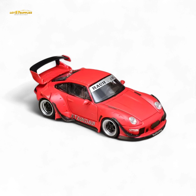 (Pre-Order) Street Weapon RWB 993 Naginata – Red Livery – Low Wing 1:64