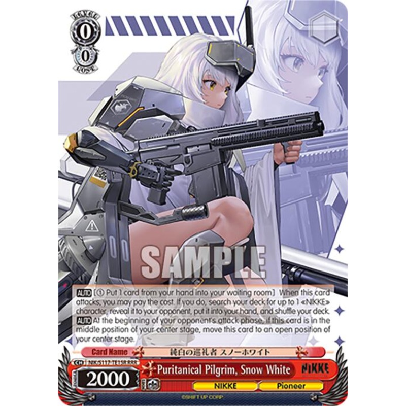 Puritanical Pilgrim, Snow White(NIK/S117-TE15R RRR) [GODDESS OF VICTORY: NIKKE]