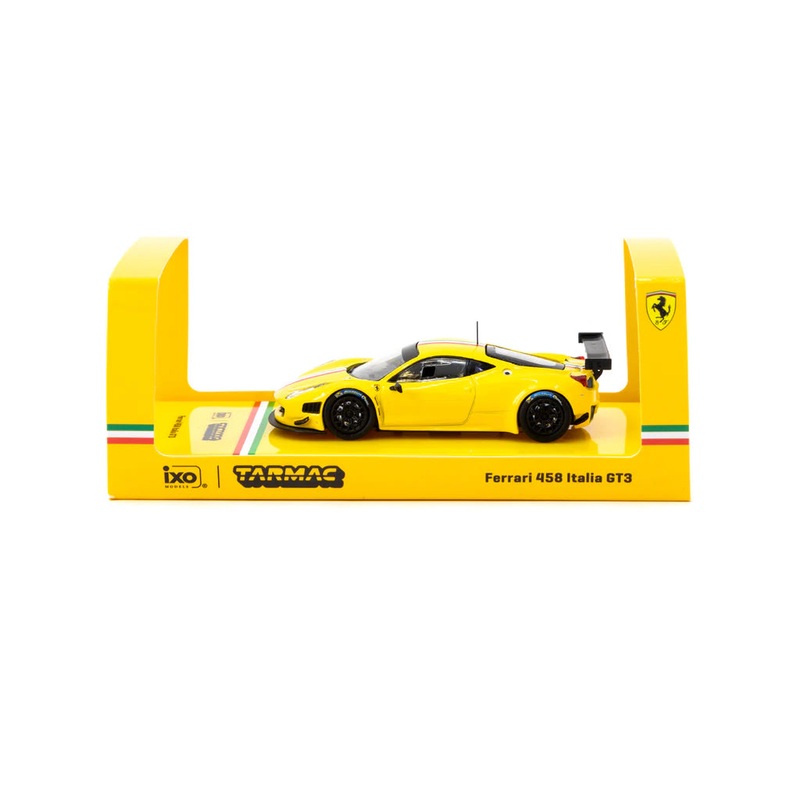 Tarmac Works 1/64 Ferrari 458 Italia GT3 Yellow – ROAD64