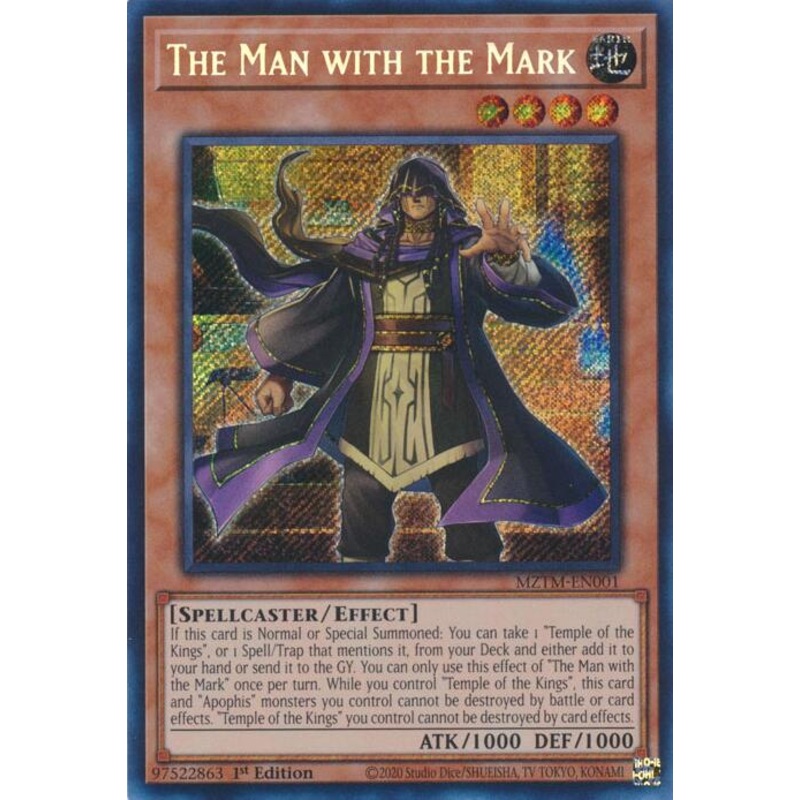 The Man with the Mark [MZTM-EN001] Secret Rare