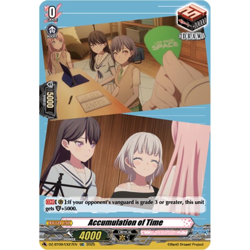 Accumulation of Time (EXC) (DZ-BT09/EX27EN) [Super Brave Detonation]