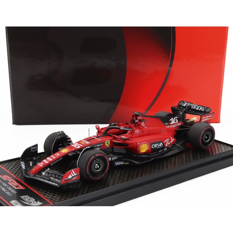 FERRARI | F1  SF-23 TEAM SCUDERIA FERRARI N 16 3rd BELGIUM GP 2023 CHARLES LECLERC