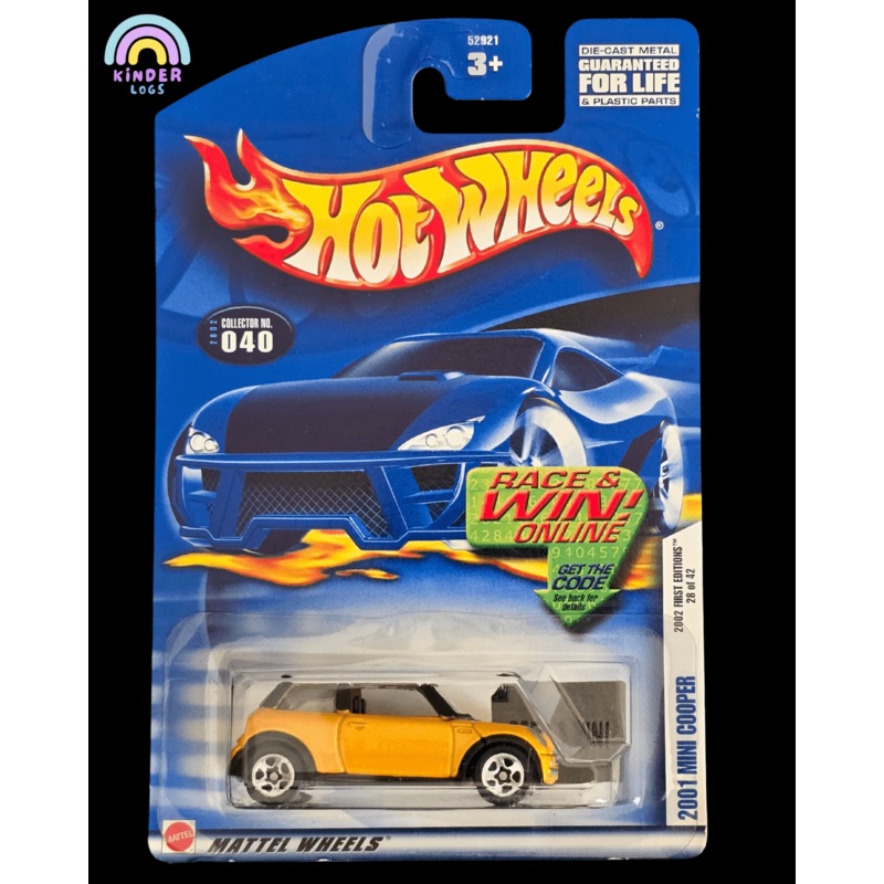 Hot Wheels 2001 Mini Cooper – Collector No. 040